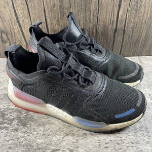 ADIDAS ORIGINALS NMD_R1 V3 BLACK CASUAL SHOES SIZE 7